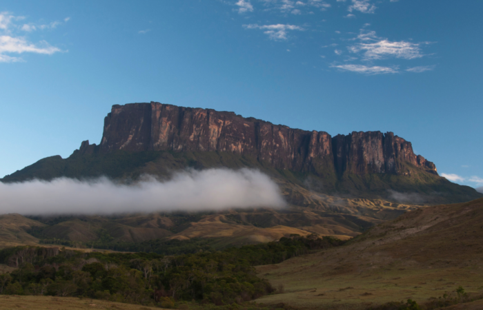 Table top mountains in Venezuela