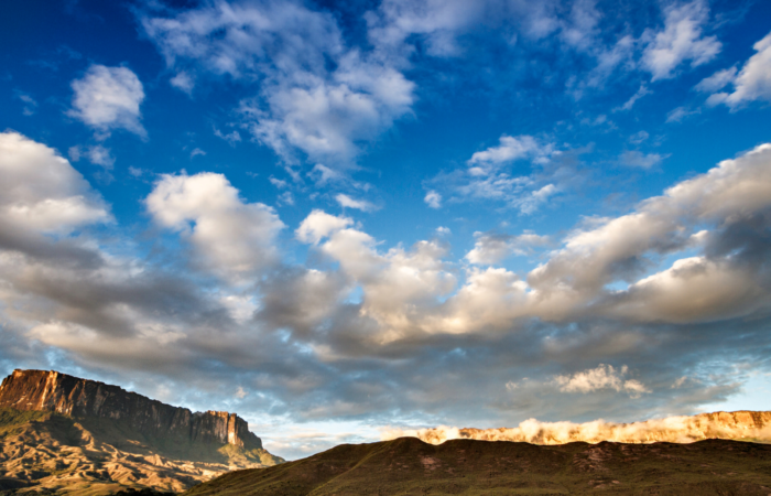 Tabletop mountain in Canaima