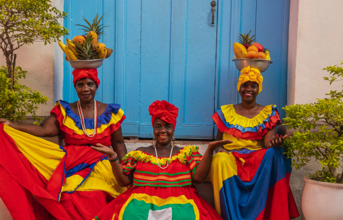 Palenqueras in Cartagena