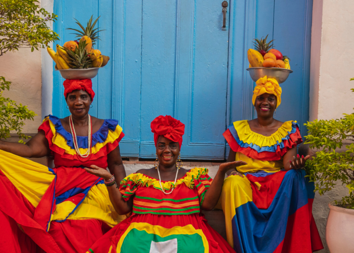 Palenqueras in Cartagena