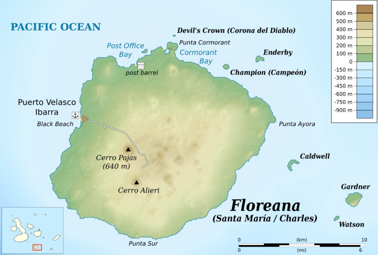 Isla Floreana Galapagos